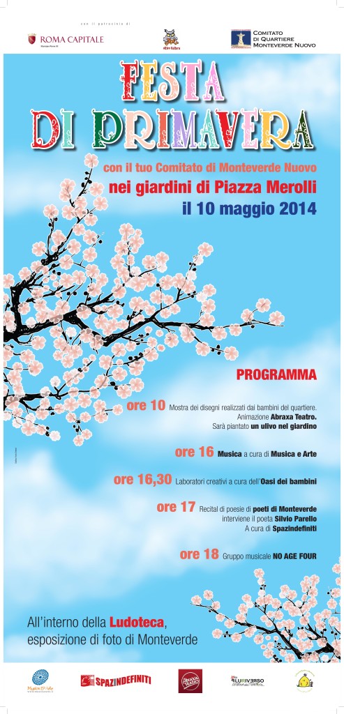 locandina Festa di Primavera 33x70b